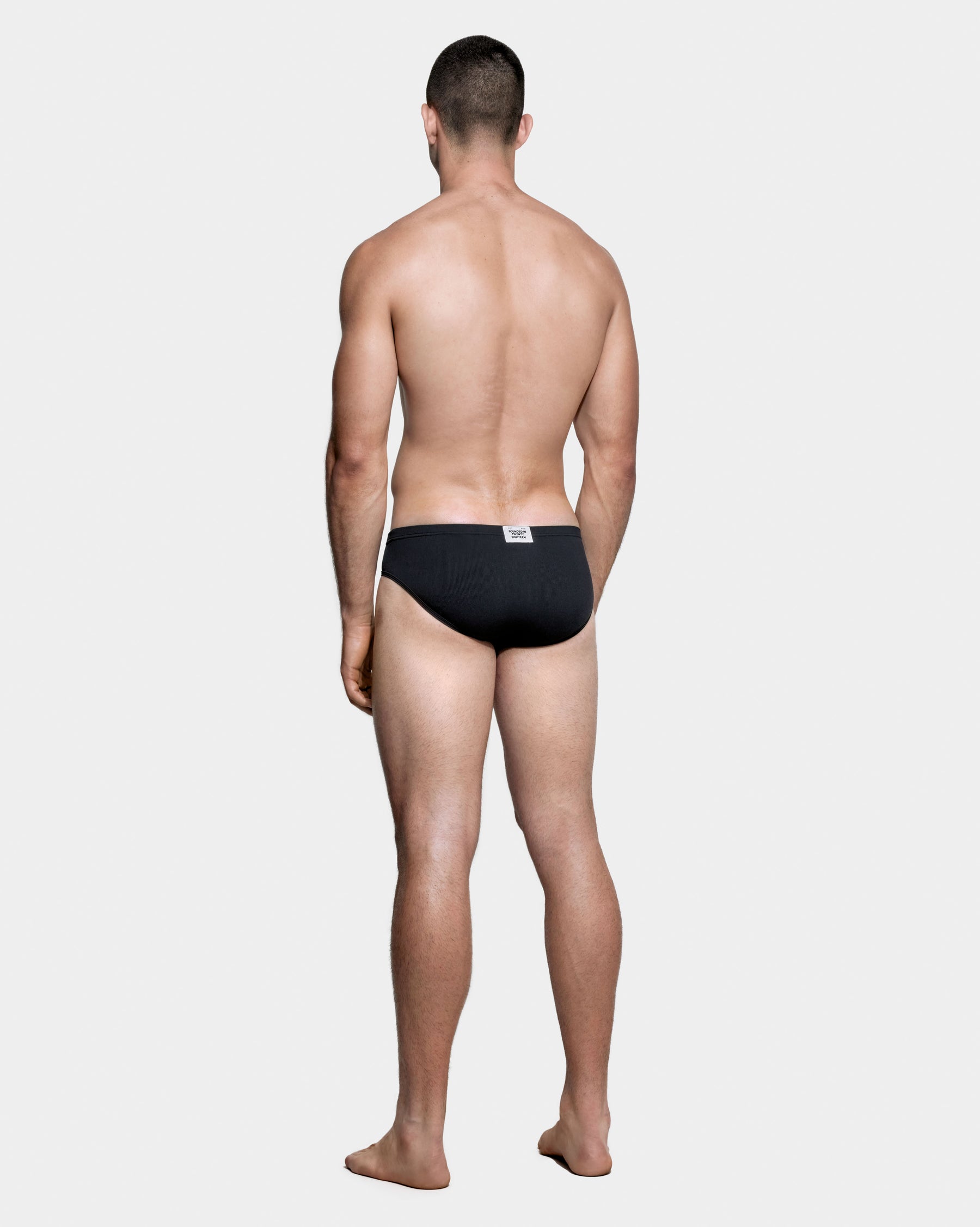 Black Kneibler Swim Brief