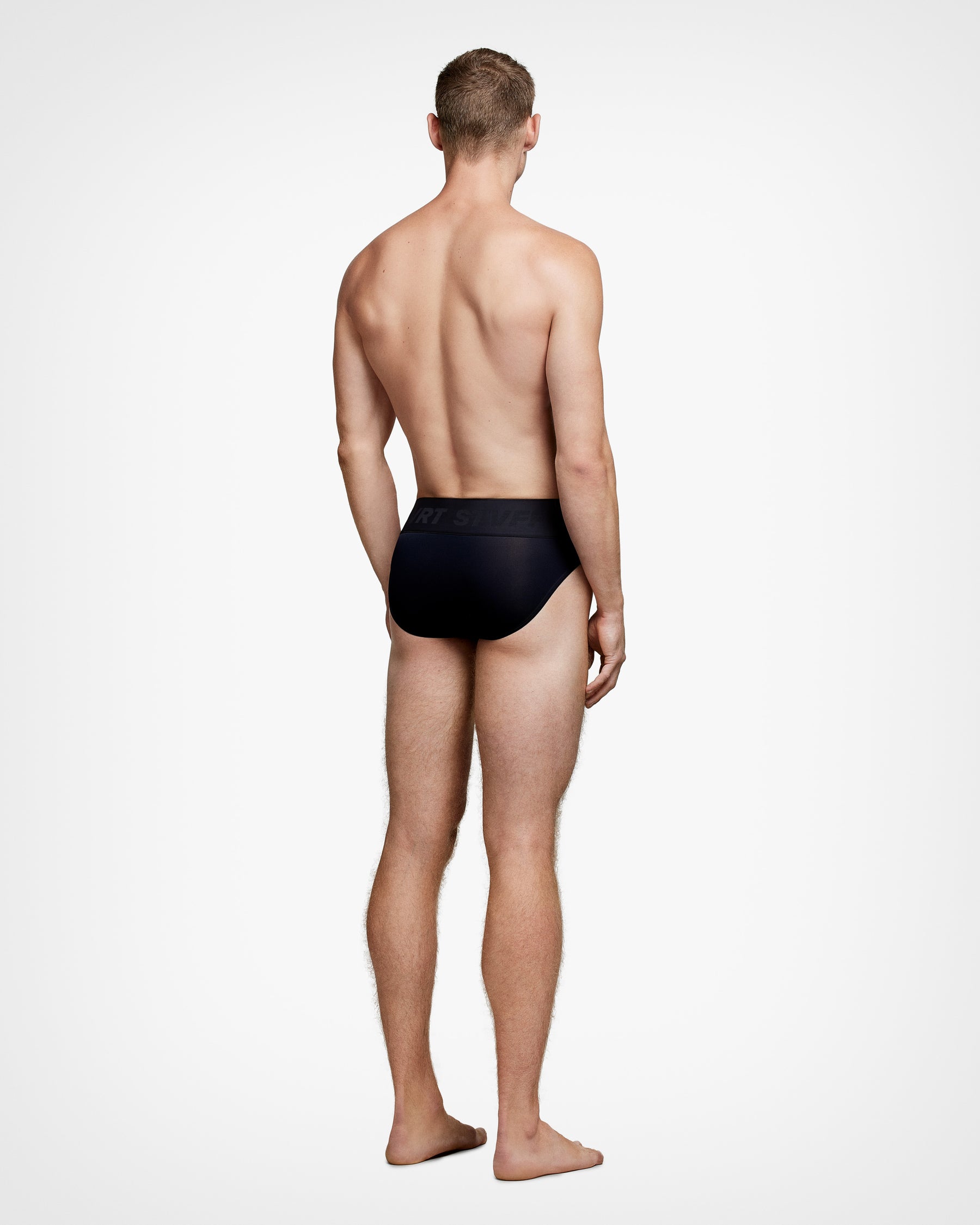 Black Macro Sport Brief