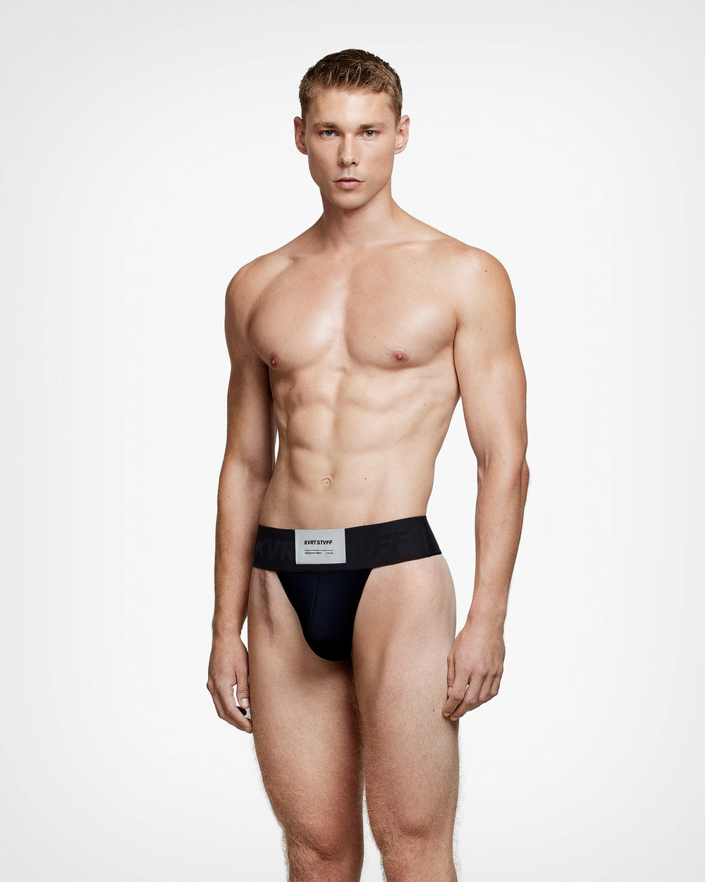 2 Pack Black Macro Thong