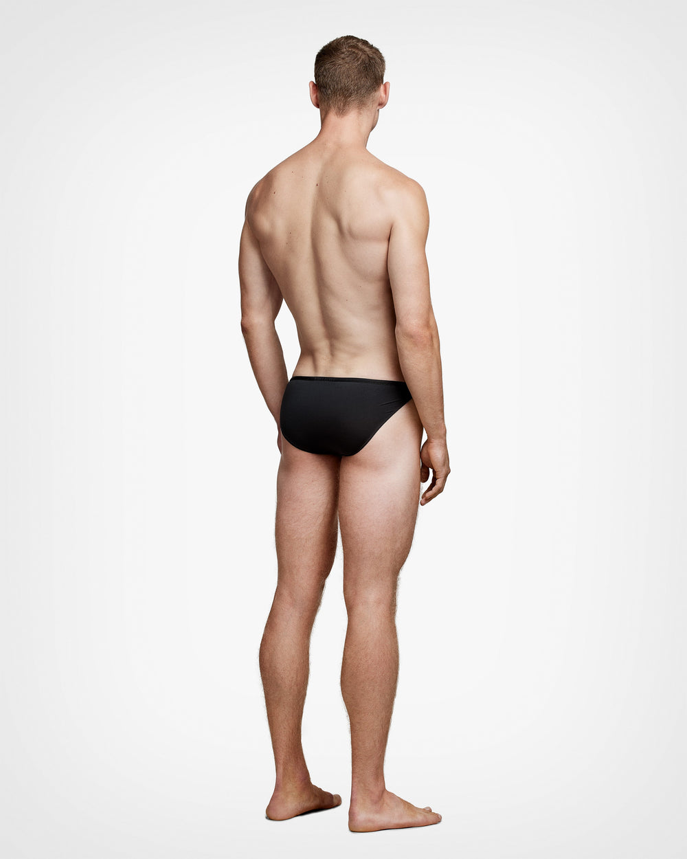 2 Pack Black Micro Sport Brief