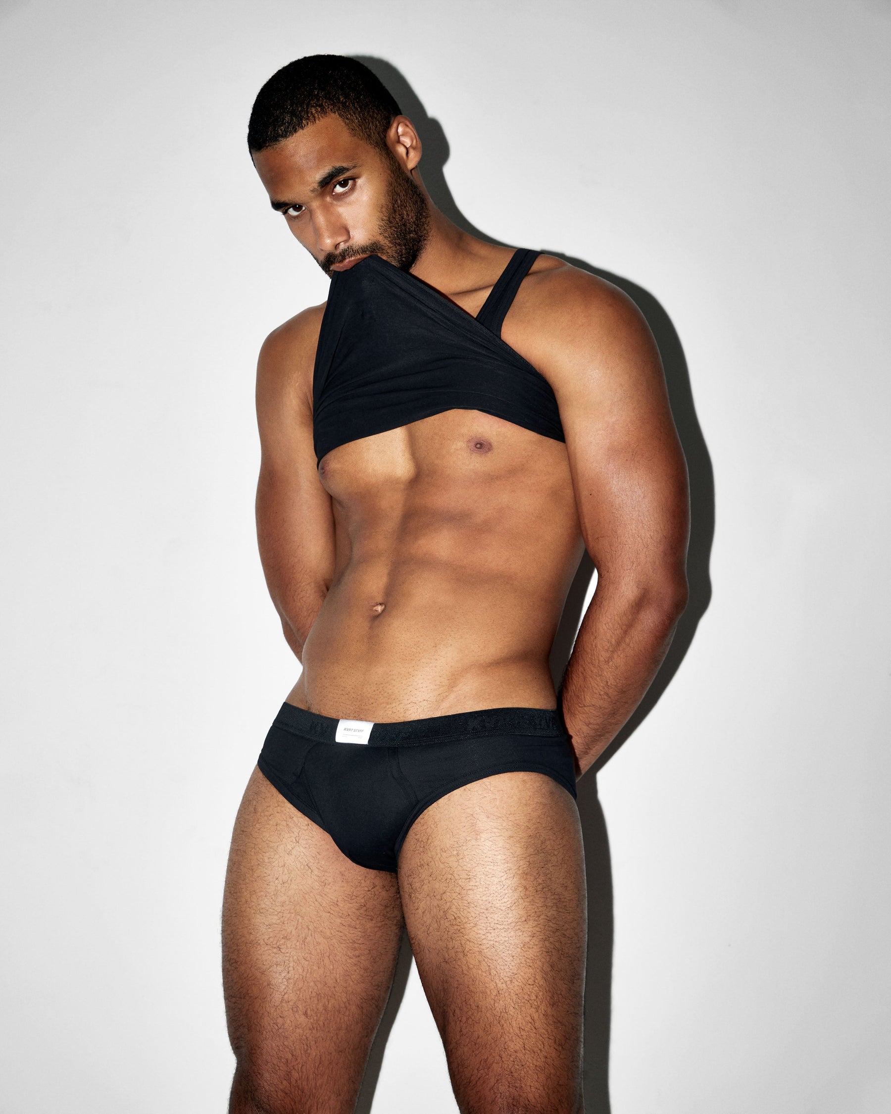 2 Pack Black KVRT Cotton Tank Top