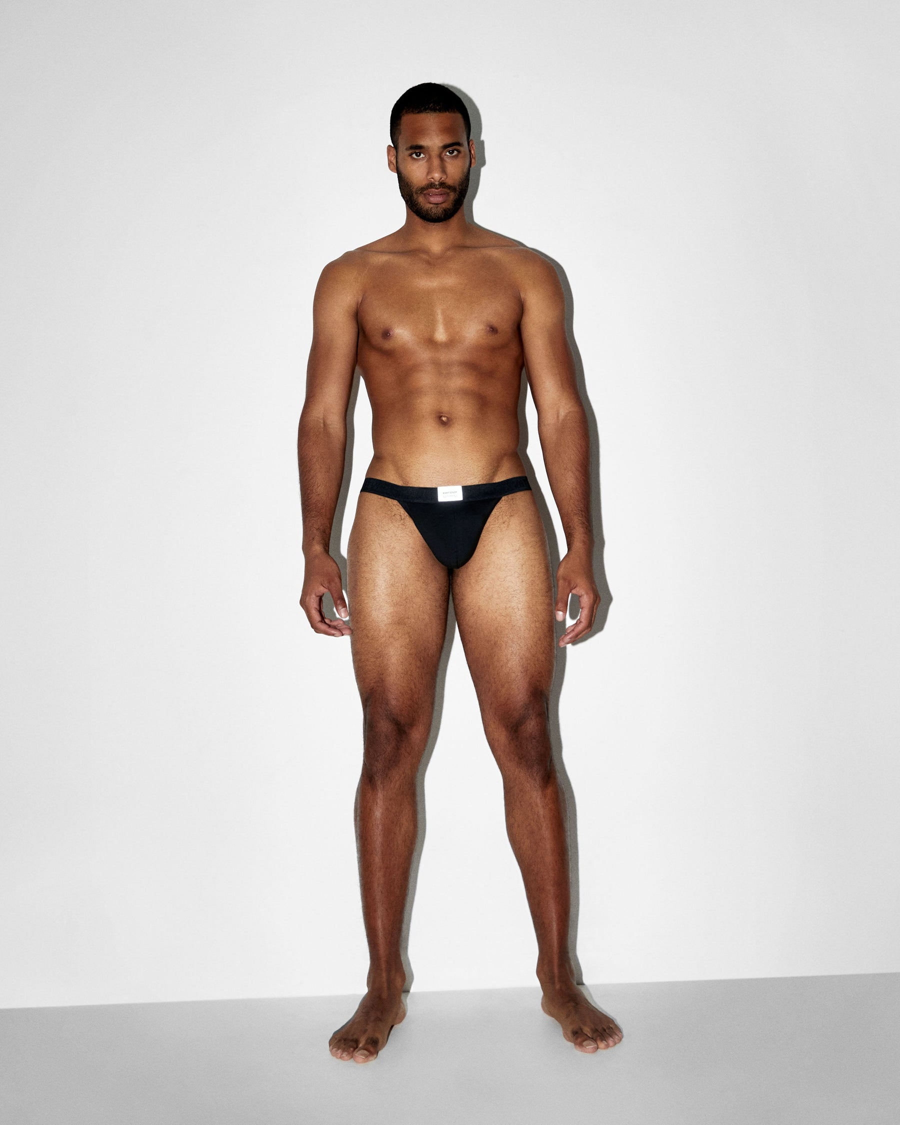 2 Pack Black KVRT Cotton Thong