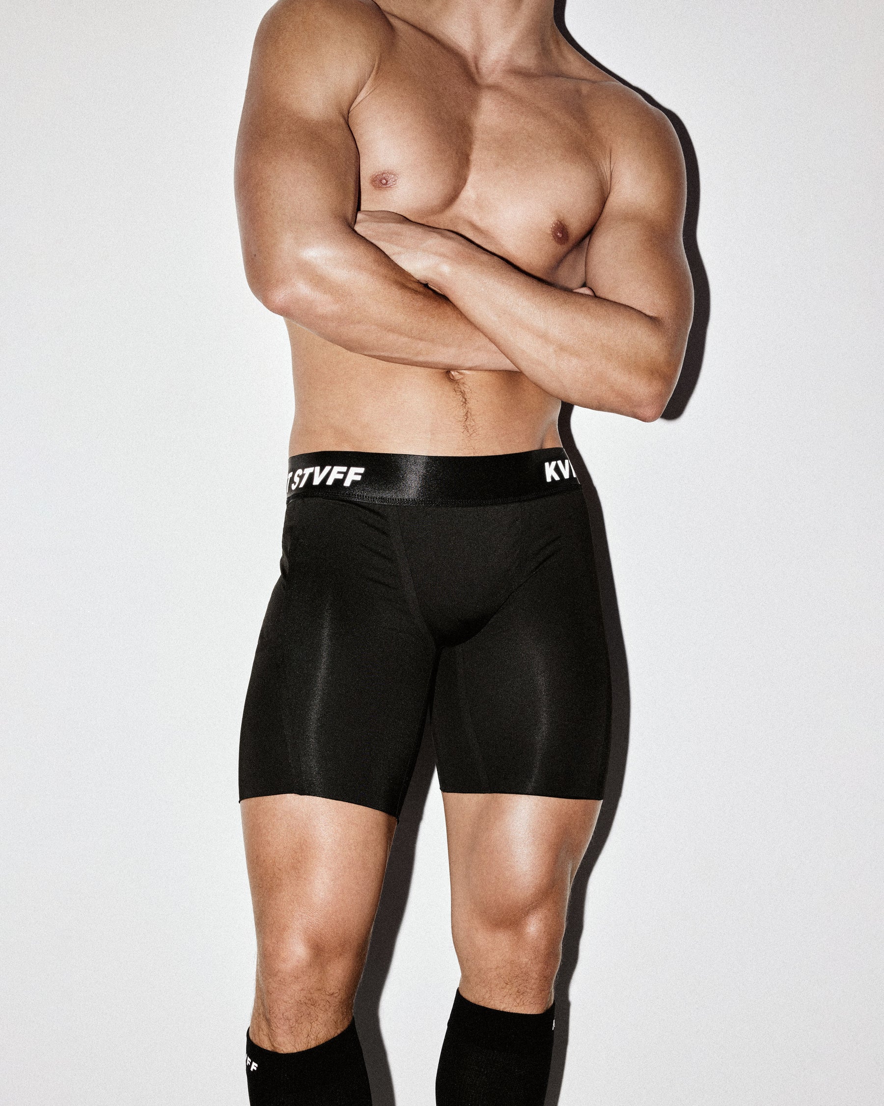 Black Burley Compression Shorts