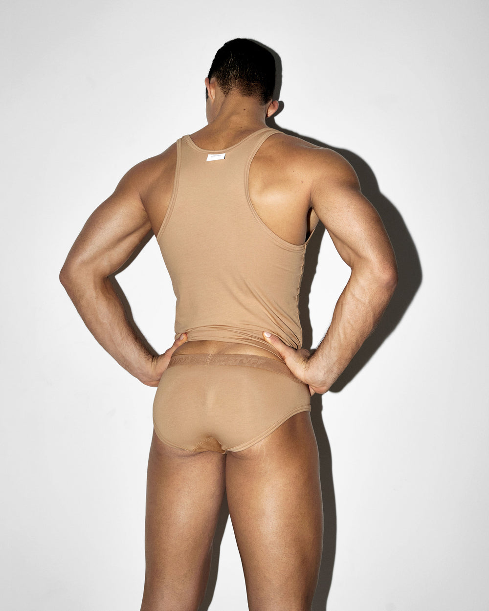 2 Pack Latte KVRT Cotton Tank Top