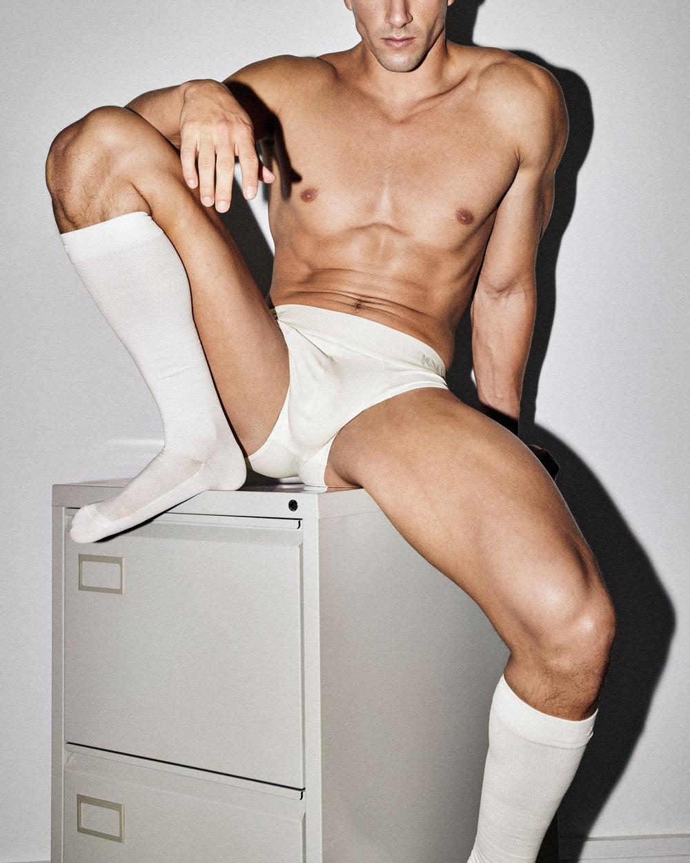 2 Pack Off-White Bonn Brief