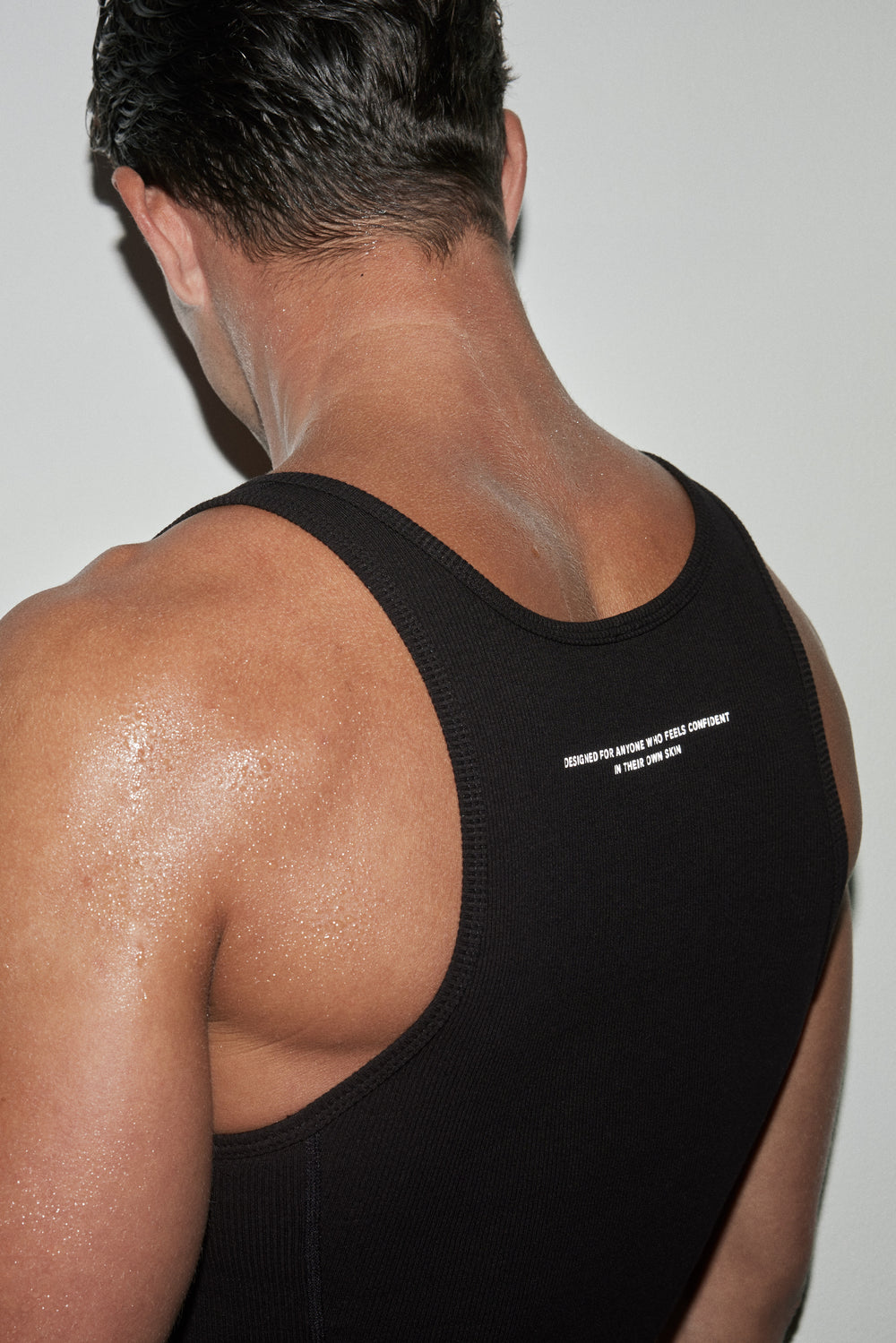 Black Chad Crop Top