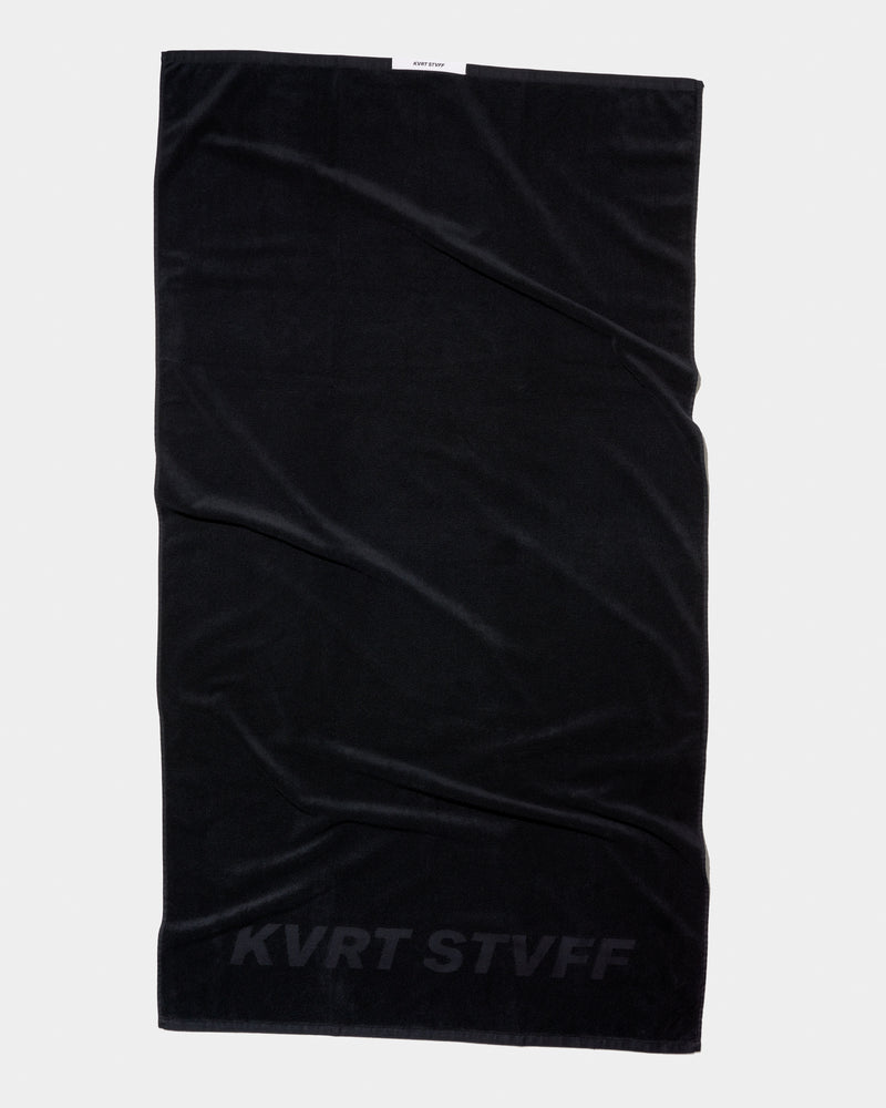 Black KVRT Towel