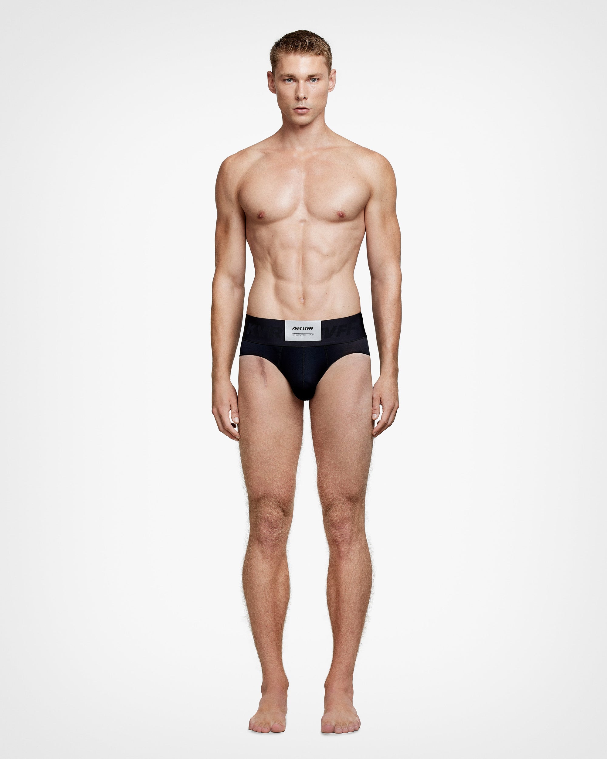 2 Pack Black Macro Brief