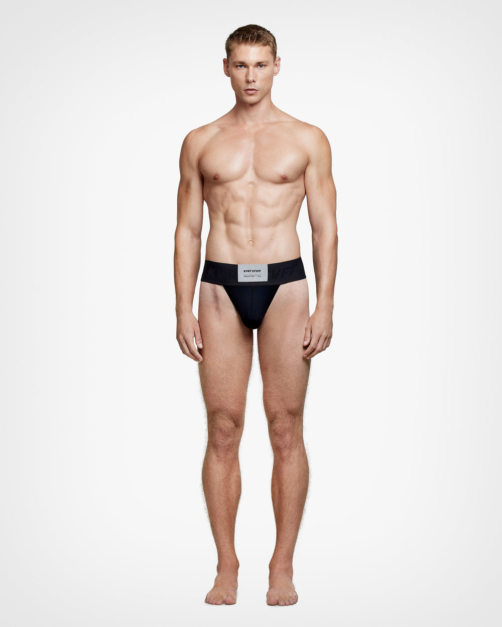 2 Pack Black Macro Thong