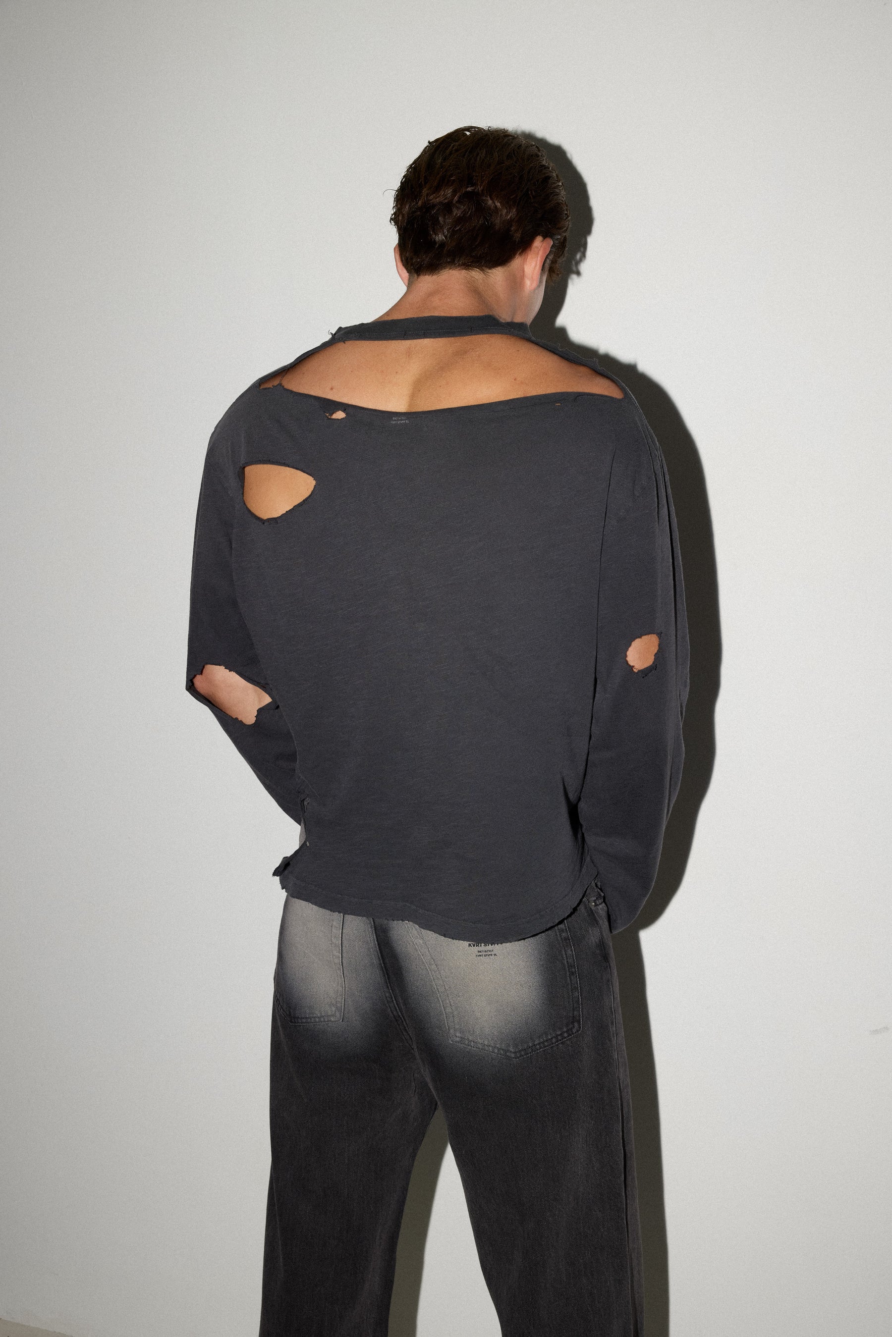 Black Mechanic Long Sleeve T-Shirt
