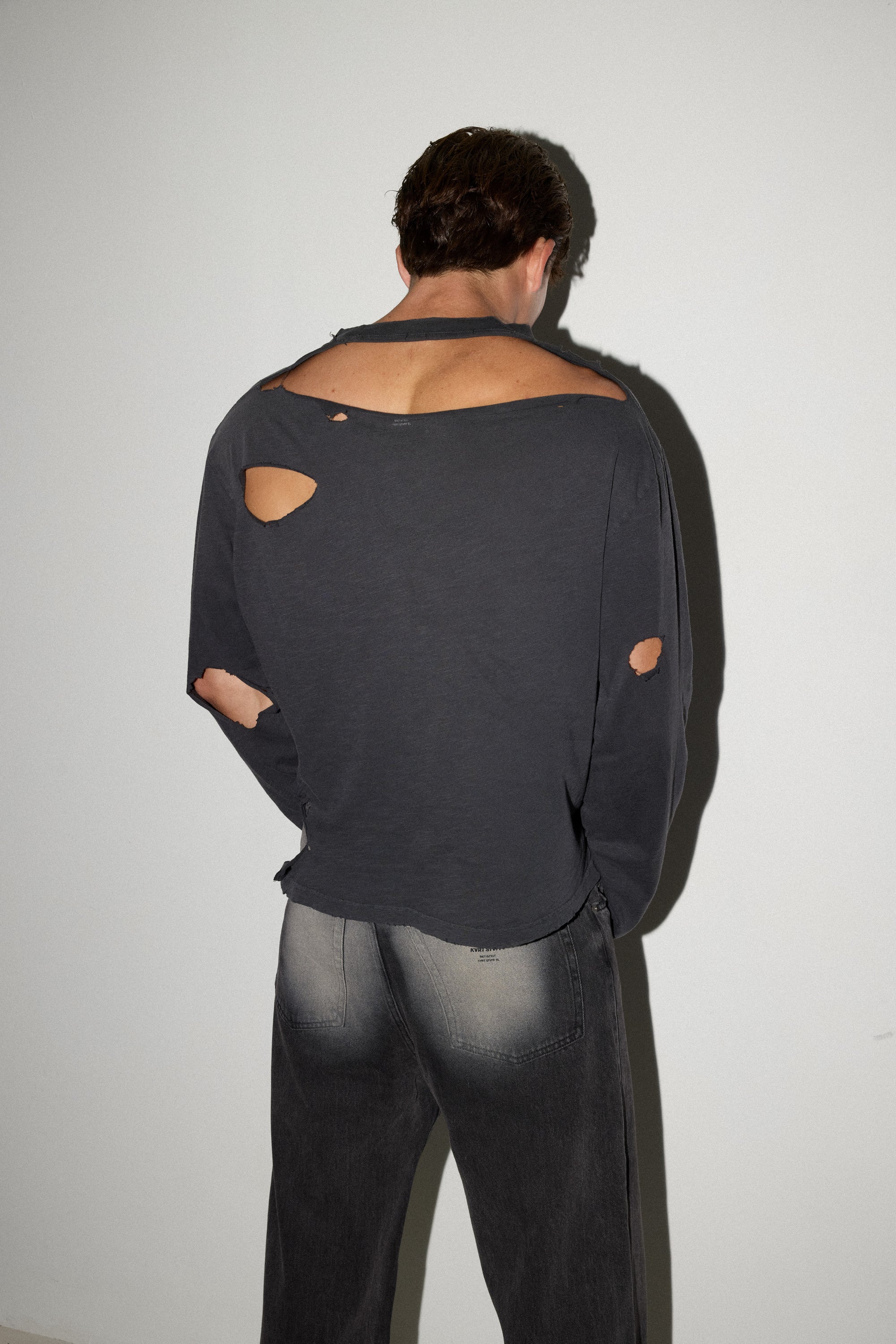 Black Mechanic Long Sleeve T-Shirt