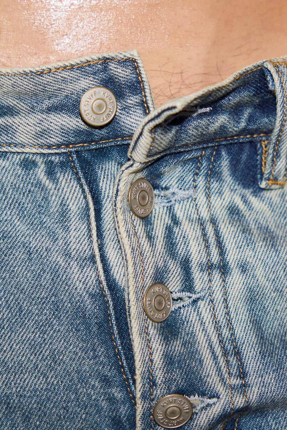 Denim Straight Jeans