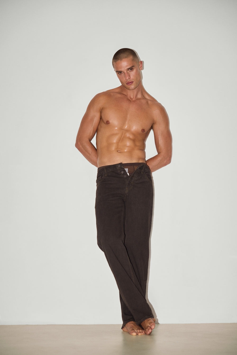 Espresso Straight Jeans