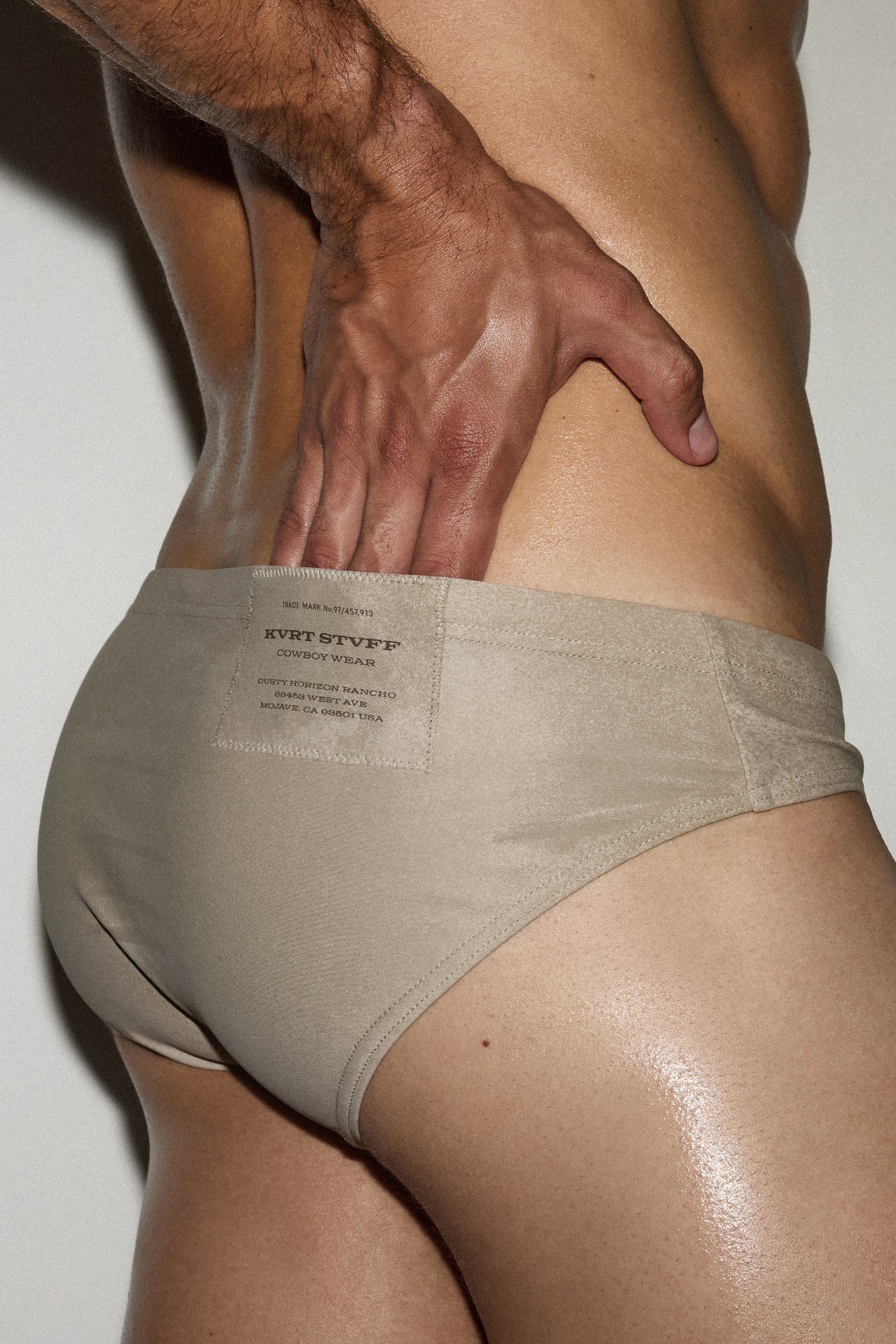 Grease Worn Out Swim Brief