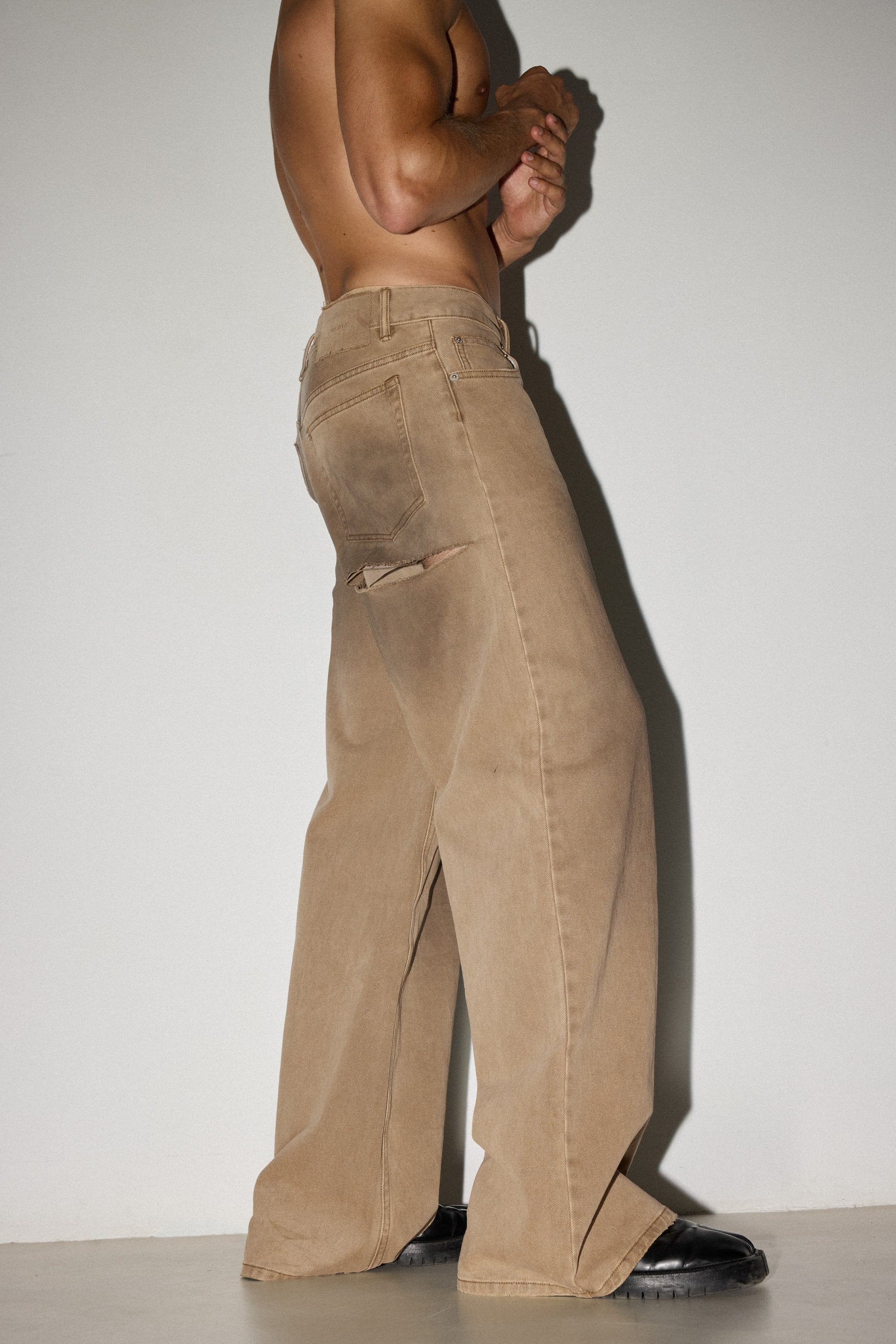 Grime Wide Leg Jeans