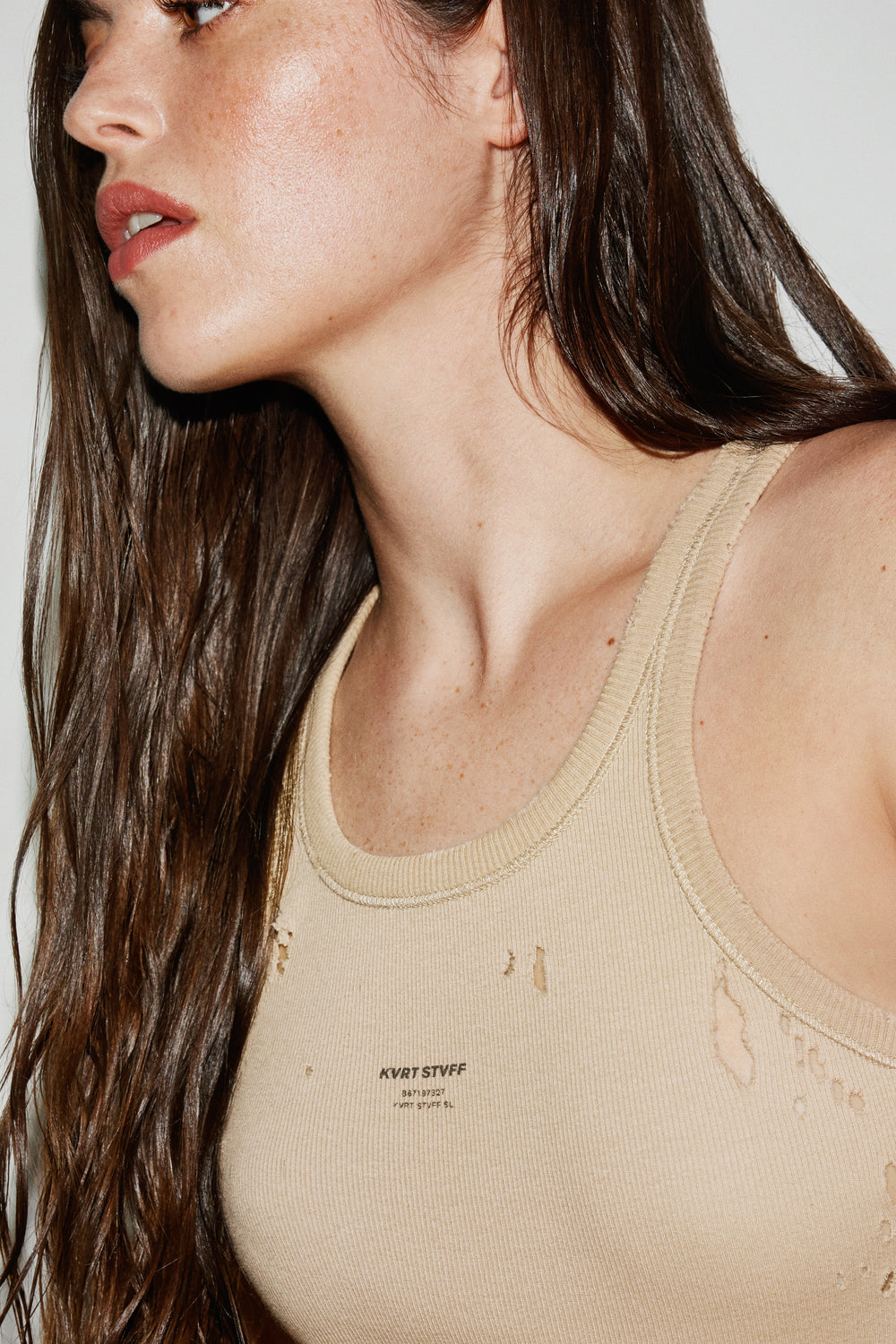 W-Latte Mechanic Tank Top