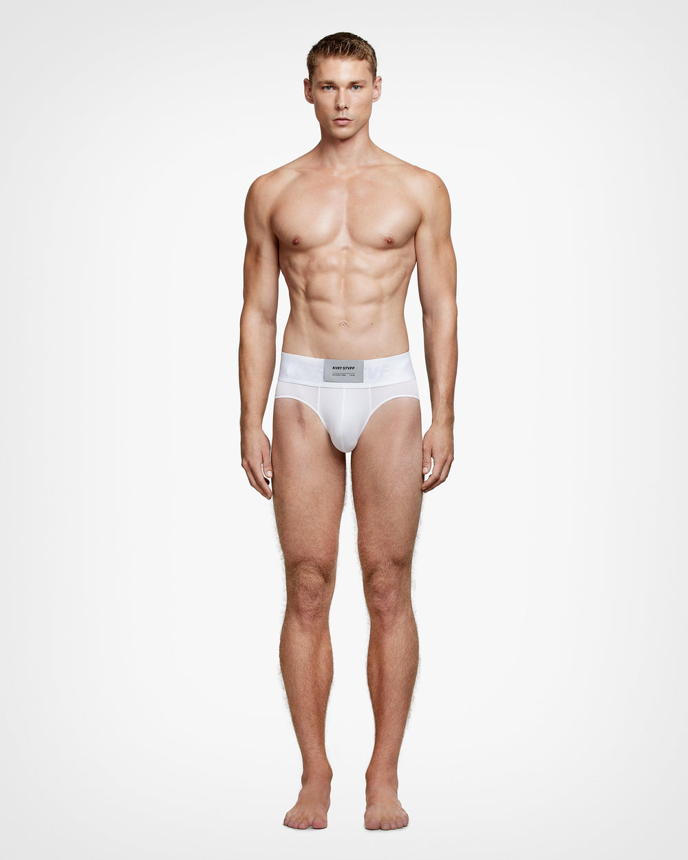 2 Pack White Macro Brief