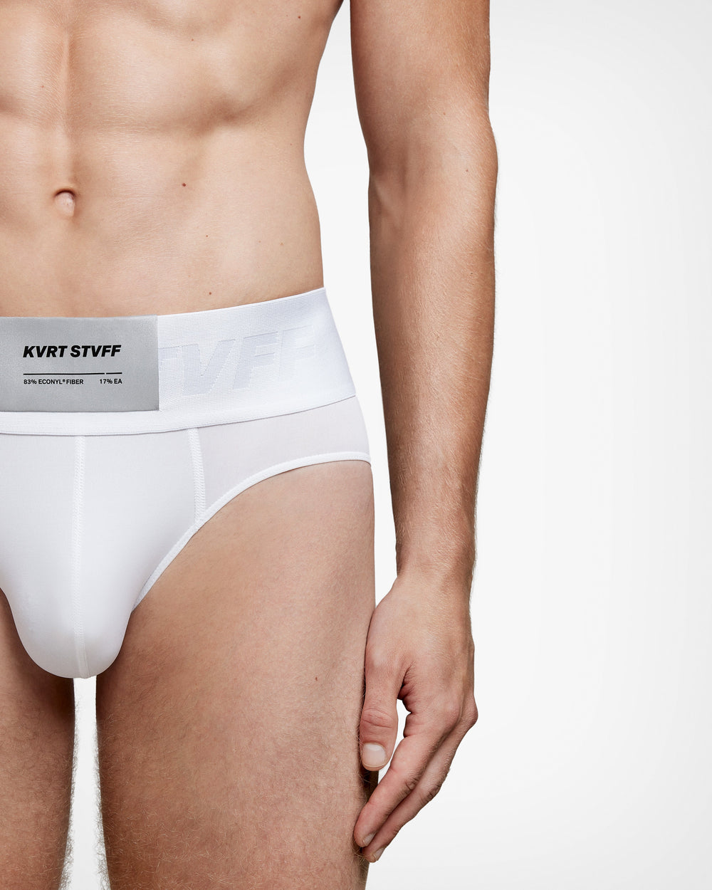 2 Pack White Macro Brief