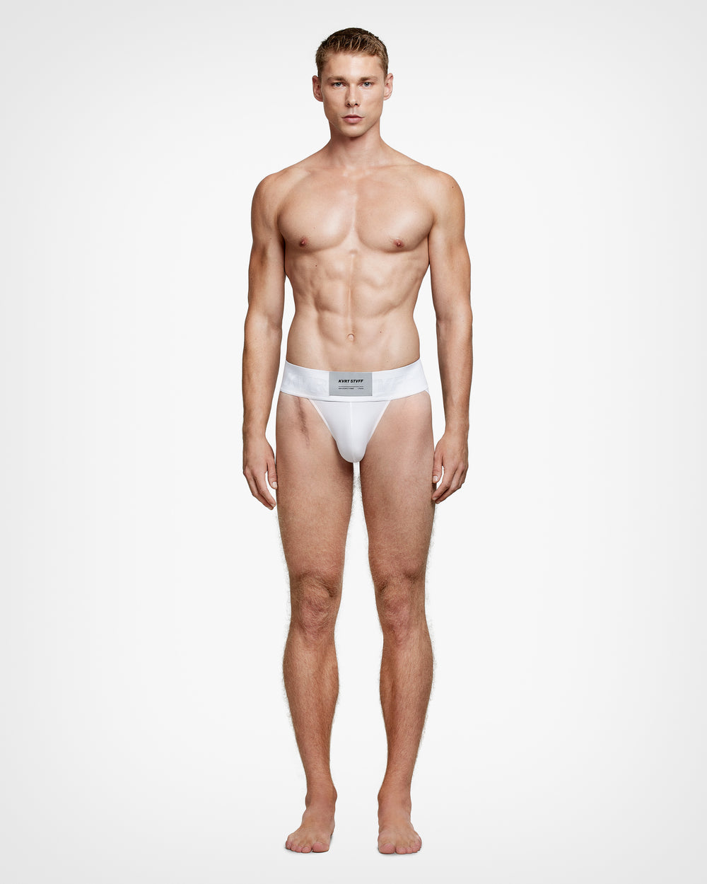 White Macro Sport Brief