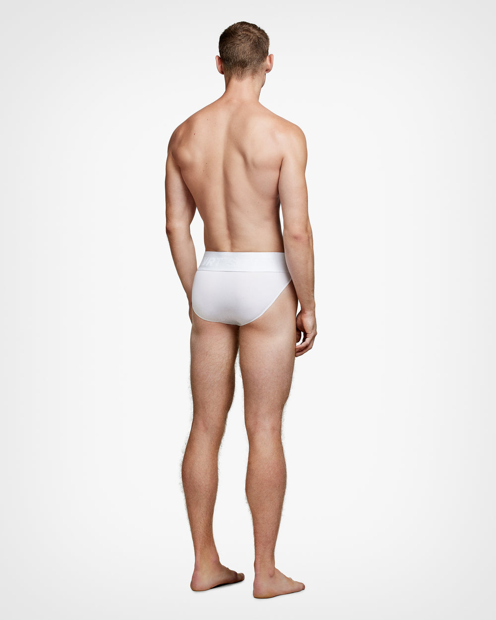 White Macro Sport Brief