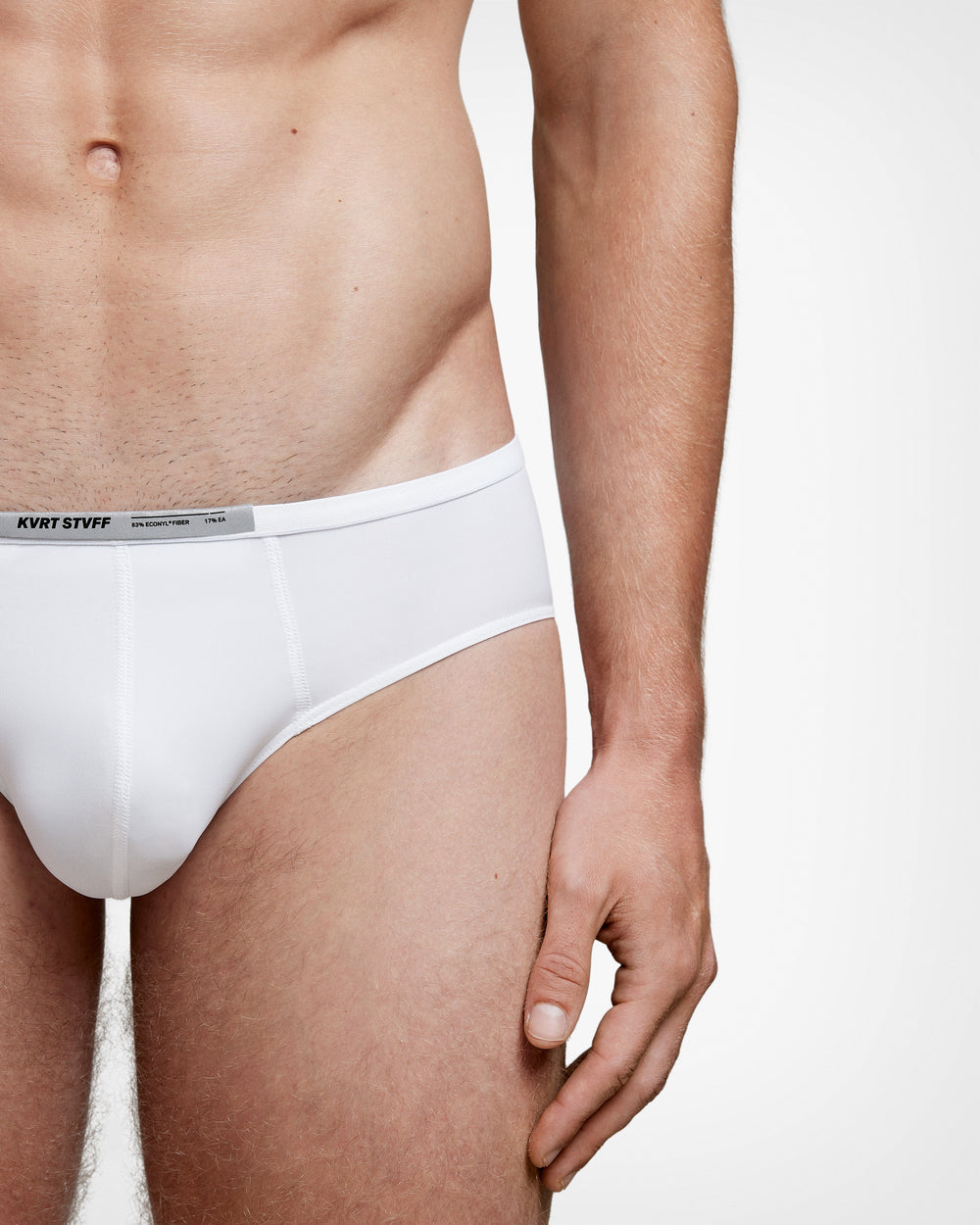 2 Pack White Micro Brief