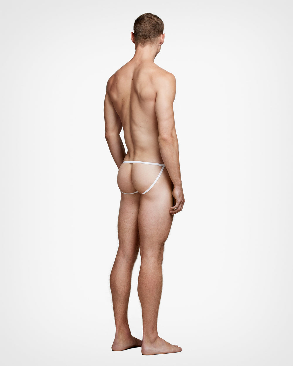 2 Pack White Micro Jockstrap