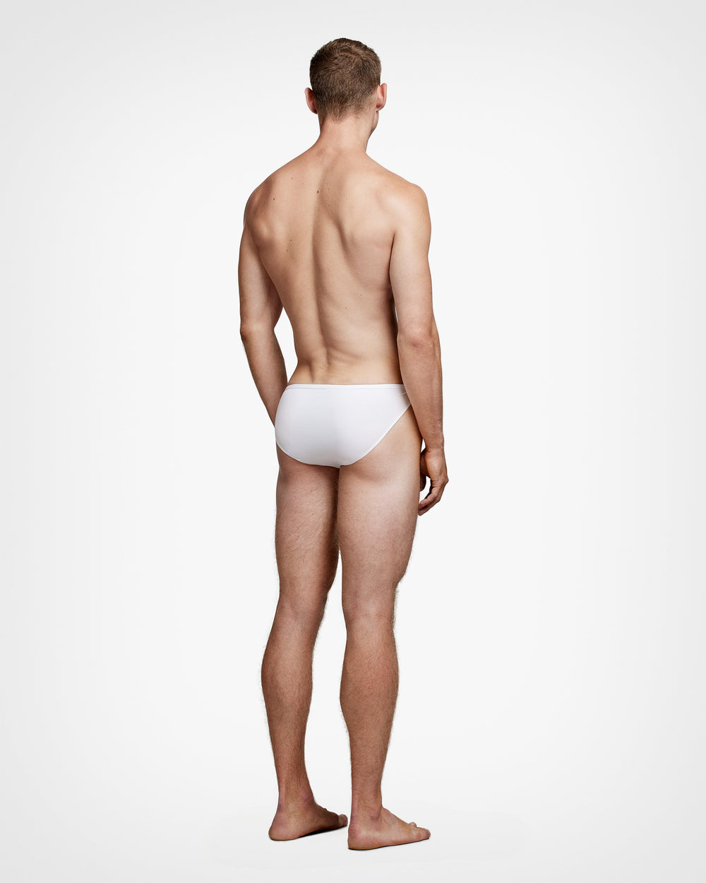 2 Pack White Micro Sport Brief