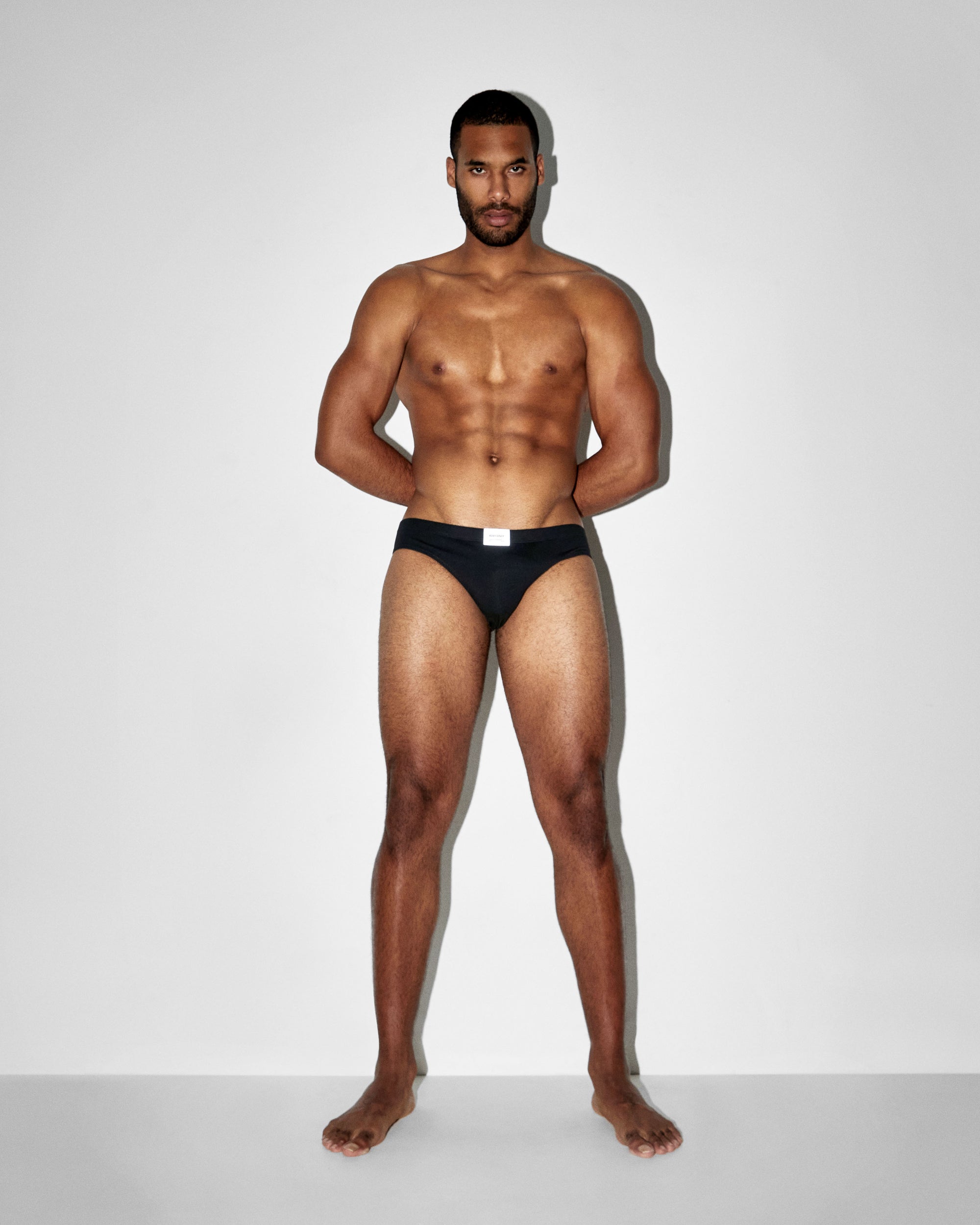 Black KVRT Cotton Vintage Brief